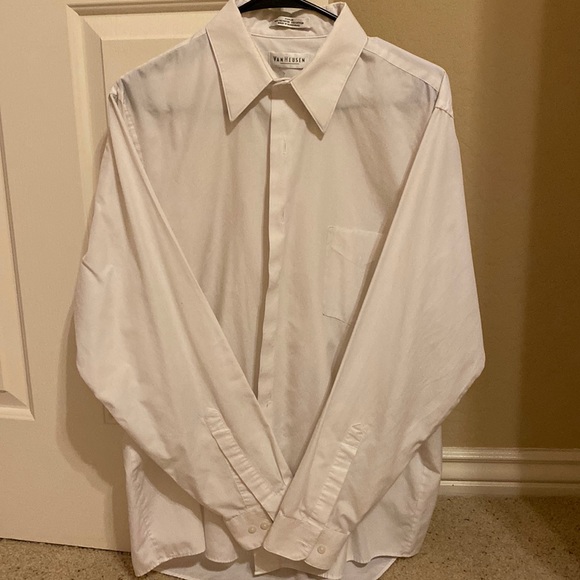 Mens long sleeve dress shirt wrinkle free 16 neck 34/35 sleeve length - Picture 1 of 2